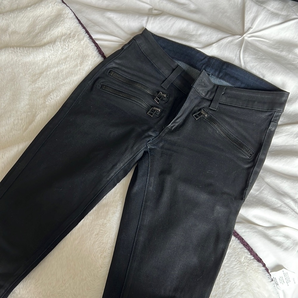 Size 26 LF jeans leather skinny